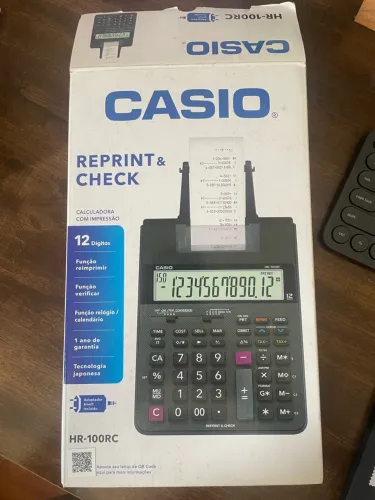 Calculadora com Impressão HR-100RC CASIO