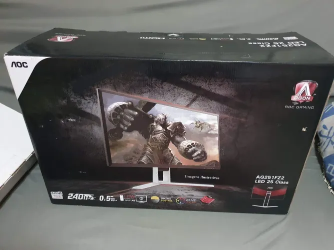 Monitor AOC AGON 25 polegadas 240hz 0.5ms AG251FZ2