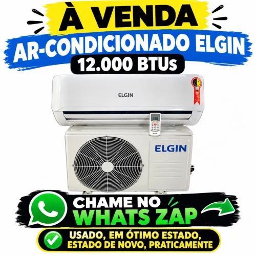 Ar-condicionado elgin 12 btus