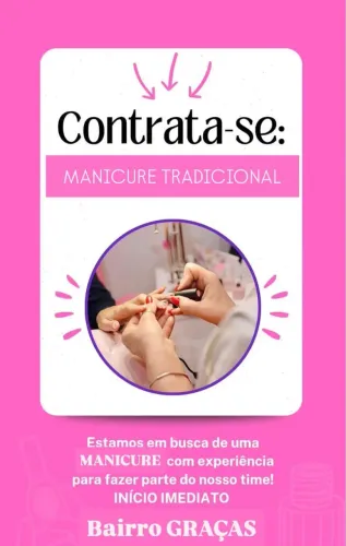 Vaga para Manicure - Urgente