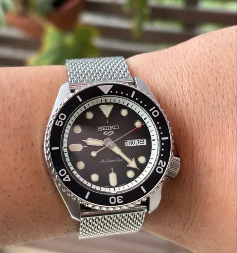 Relógio automático Seiko 5 Sports Fullset