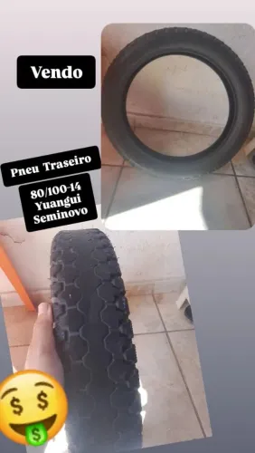 Pneu traseiro