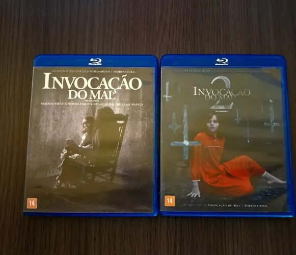 Blu-ray Invocação do mal 1e2