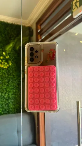 ? Suporte para Celular em Espelho, Vidro e Azulejo