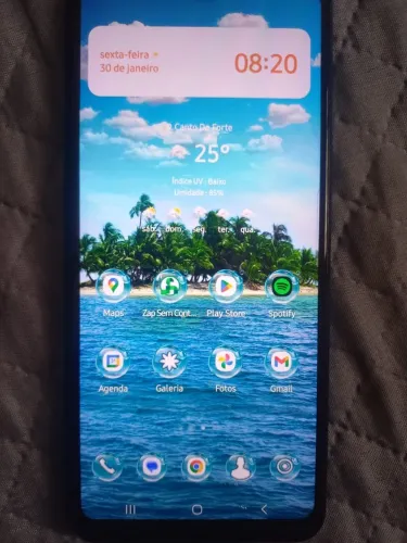 Celular Samsung M23 sem detalhes