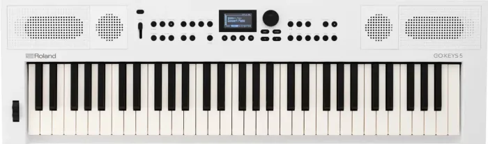 Teclado Roland GO Keys 5 Branco com 61 Teclas