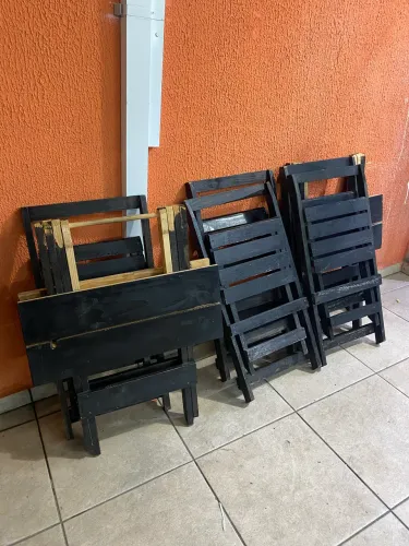 Vendo cadeiras e mesas