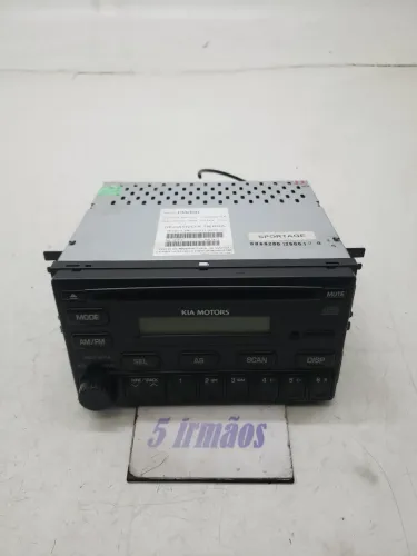 Rádio Cd Player Kia Sportage 2.7 2007 / 2008