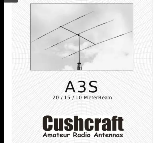 Antena cruscrafiti a3s 10, 15 e 20m