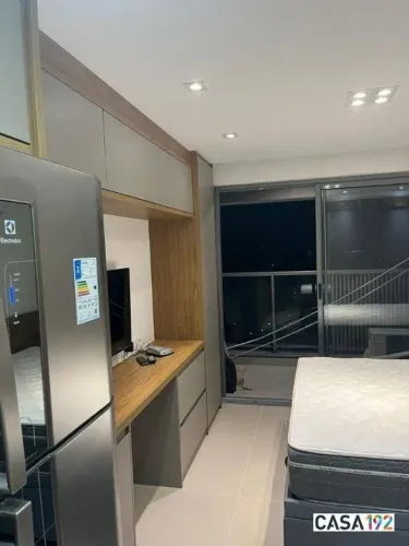 Apartamento com 1 dormitório para alugar, 25 m² por R$ 3.220,00/mês - Alto da Boa Vista - 