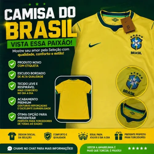 CAMISA BRASIL 2026