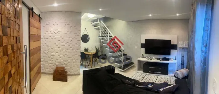 Sobrado à venda, 123 m² por R$ 620.000,00 - Jardim Santo Antônio - Santo André/SP