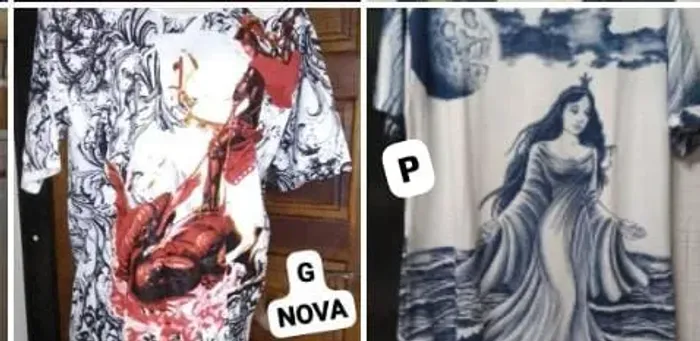 CAMISETAS DE SANTOS E ORIXÁS (Yemanjá e São Jorge) - R$ 48 cada ou as duas por R$ 90,00