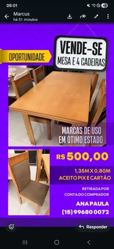Mesa de jantar 