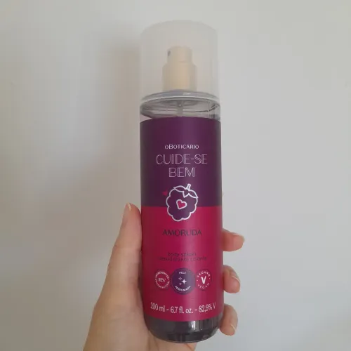 Body splash Cuide-se Bem Amoruda