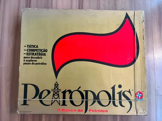Jogo Petrópolis - O Banco do Petróleo | Estrela | Edição anos 80 | Completo