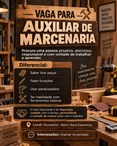 Vaga de emprego