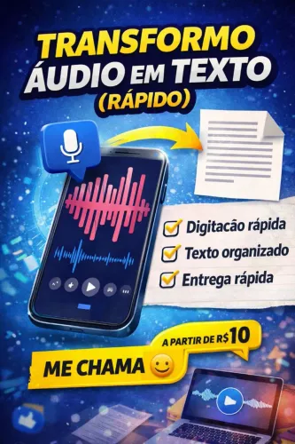 Transcrição de videos.