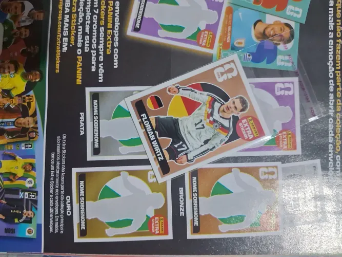 FLORIAN WIRTZ BRONZE. COPA DO MUNDO 2026. FIGURINHA ORIGINAL!