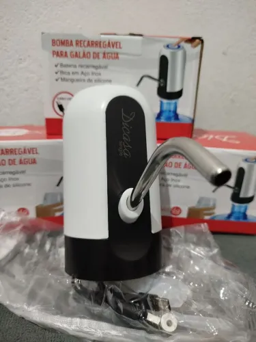 Bomba Recarregável para Galão de Água - Entrega Grátis em Natal! ?