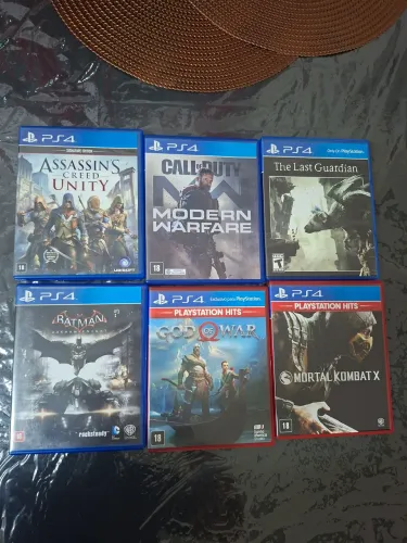 Games ps4(venda ou troca)