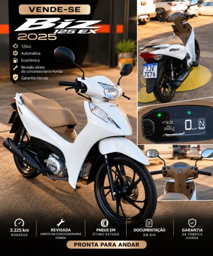 Honda Biz 125 EX/ 125 EX Flex 2025