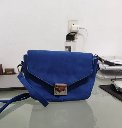 Bolsa azul