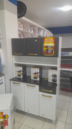 Kit armário de cozinha aço