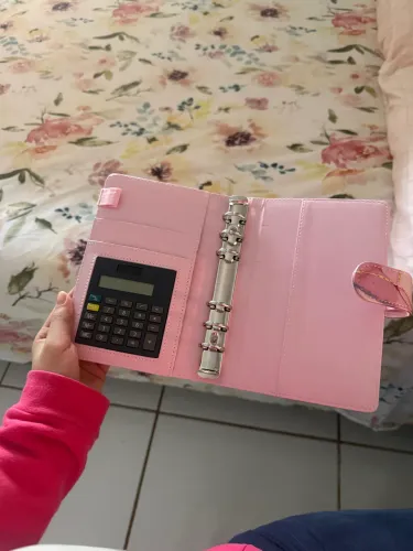 Fichário + calculadora