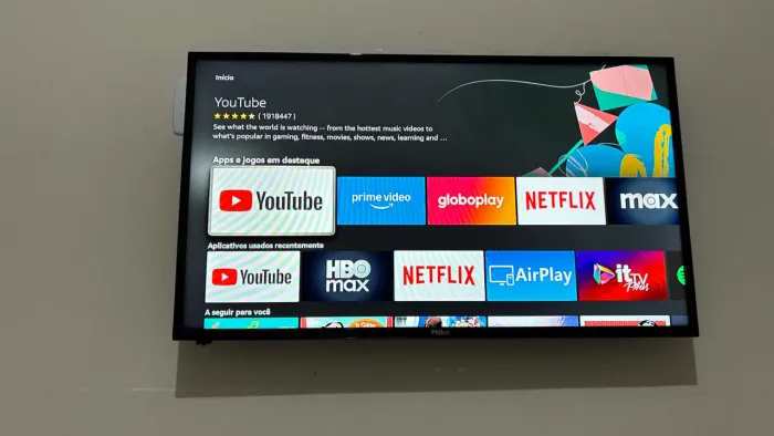 Tv LCD Com Fire tv 4K