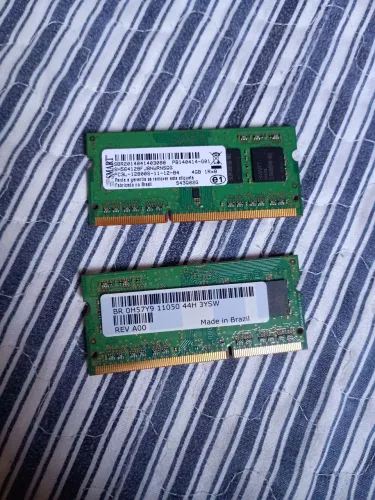 2 pentes de Memória RAM Notebook 4GB DDR3L 1600MHz PC3L-12800S Smart