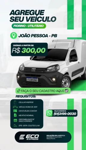 Agregamos seu veículo em João Pessoa - PB