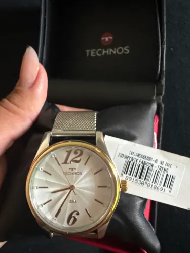 Relógio Technos bicolor feminino 