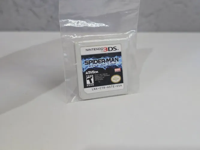Jogo Spiderman Edge of Time Nintendo 3ds Original !!!