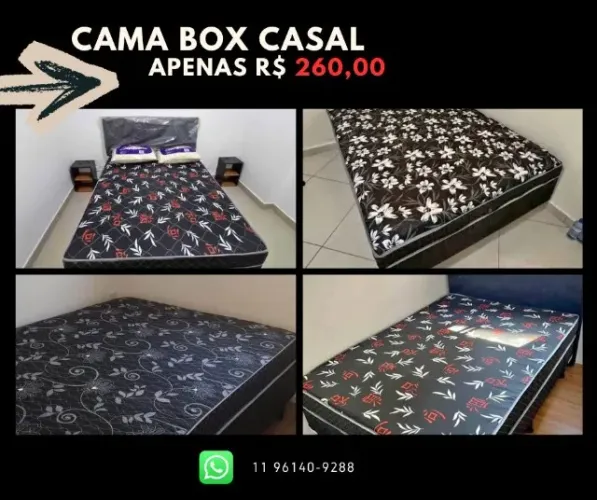 cama box casal 