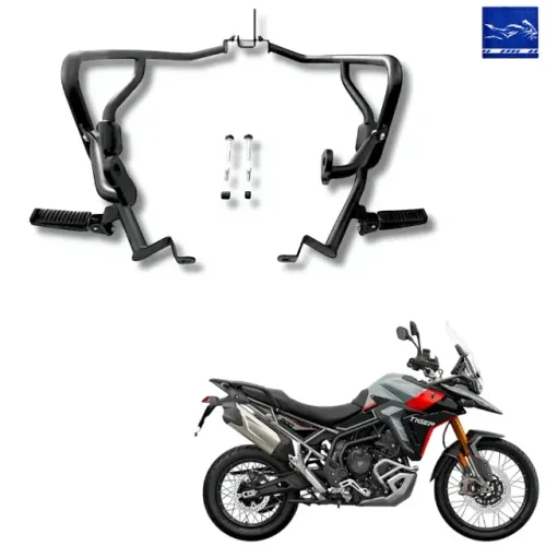 Protetor Superior Carenagem Tiger 900 2024 em diante Preto Novo Chapam