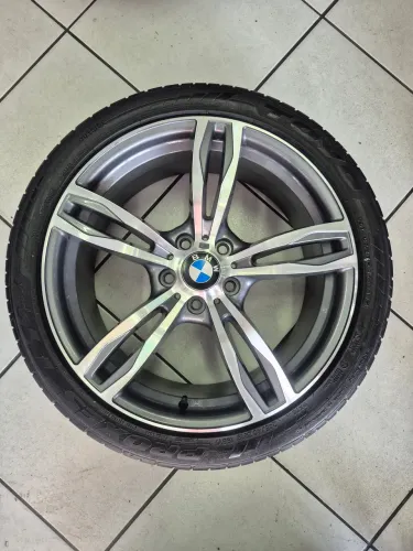 Jogo de rodas 19 bmw 5x120 19x8,5 com pneus