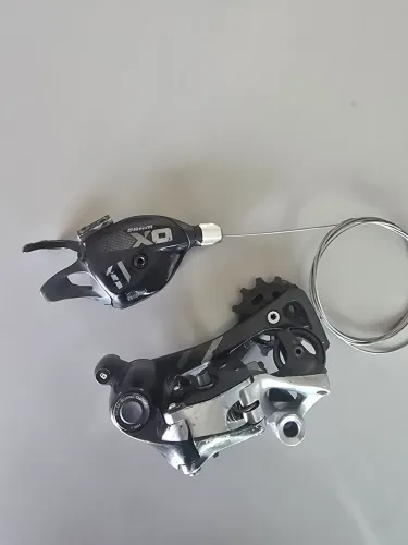 Câmbio e passador sram xx1 11 velocidade 