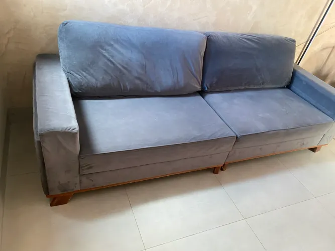 Vendo sofá cinza