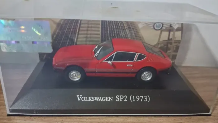 Coleção Clássicos Volkswagen Brasil - 7 Miniaturas (Fusca, SP2, TL e mais)