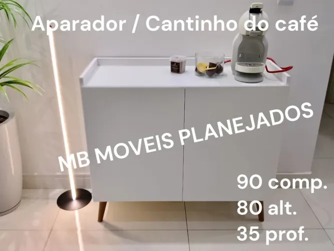 Aparador ou cantinho do café novo 100%MDF