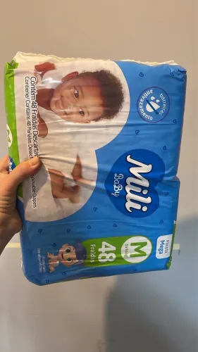 Fralda Mili tamanho M