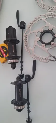 Cubos shimano fh-qc300 + disco shimano
