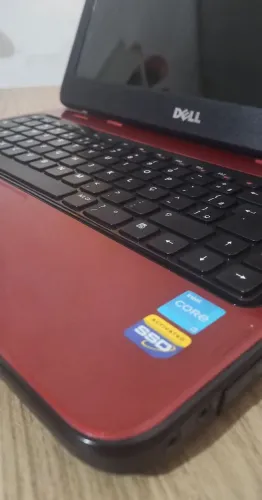 Notebook Dell Core I3 com SSD e Teclado.Novo