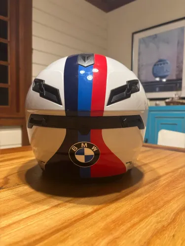 Capacete aberto branco tamanho 65/66 