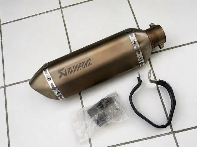 Escapamento akrapovic