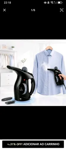 Ferro de passar para loja de roupa