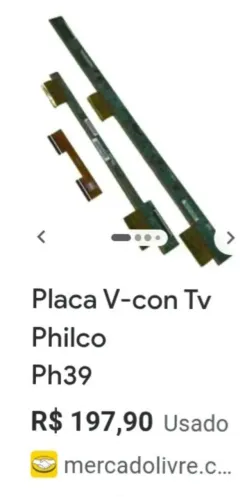 Placas V-CON 39T06-C03 + T390HVN04.0 TV Philco 39" ORIGINAL