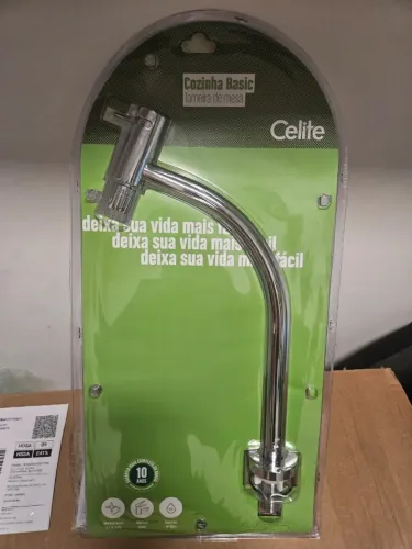 Torneira Celite Basic Bica Alta Cromada - Nova na Embalagem