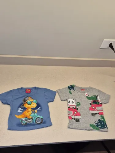 Camisetas Bebê 3 meses marca Kyly